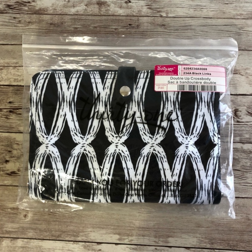 Thirty-One Double Up Crossbody purse